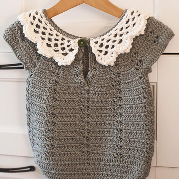 Lace Collar Romper