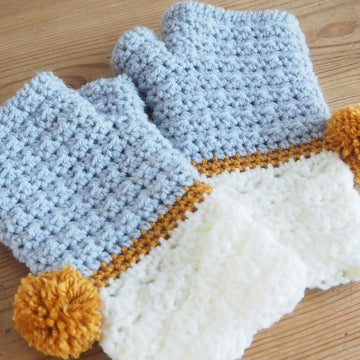 Snow Dipped Mitts