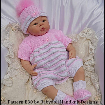 Unisex Romper Set 16-22 inch dolls/newborn/0-3m baby