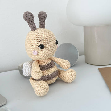 Bee Amigurumi Crochet Pattern PDF – Bee Soft Toy, Stuffed Animal Tutorial