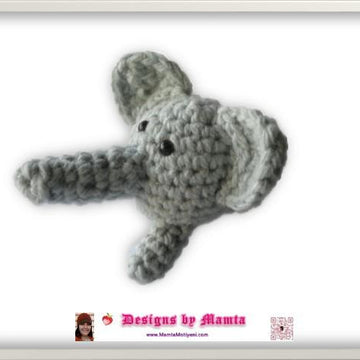 Crochet Elephant Pattern Amigurumi Animal