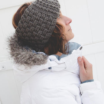 Chunky Bow Ear Warmer