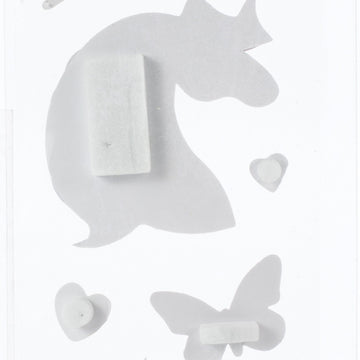 Paper House 3D Sticker Embellishment - Unicorns
