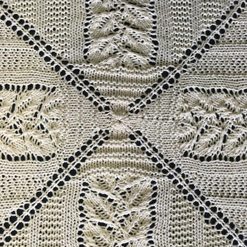 Square the Circle baby blanket