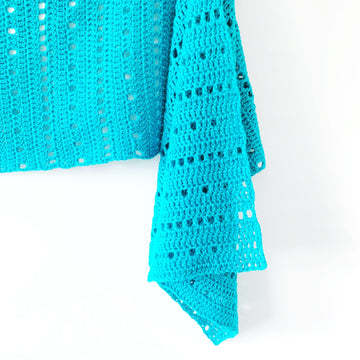 Hot Spring Sideways Shawl