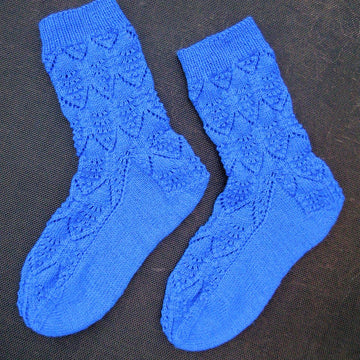 Socks Sapphire feathers