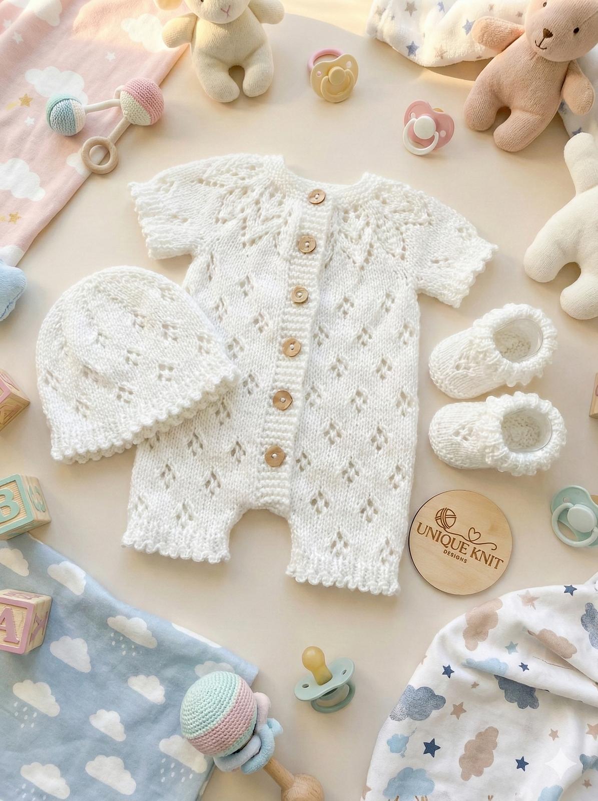 "Snowdrop" romper suit
