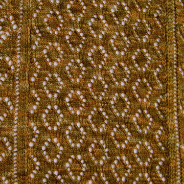 Mrs. Montague's Wide Bordered Lace Wrap