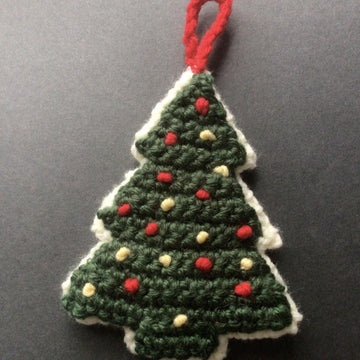 Christmas Sugar Cookie Tree Ornament