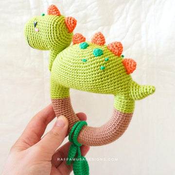 Dinosaur Baby Rattle