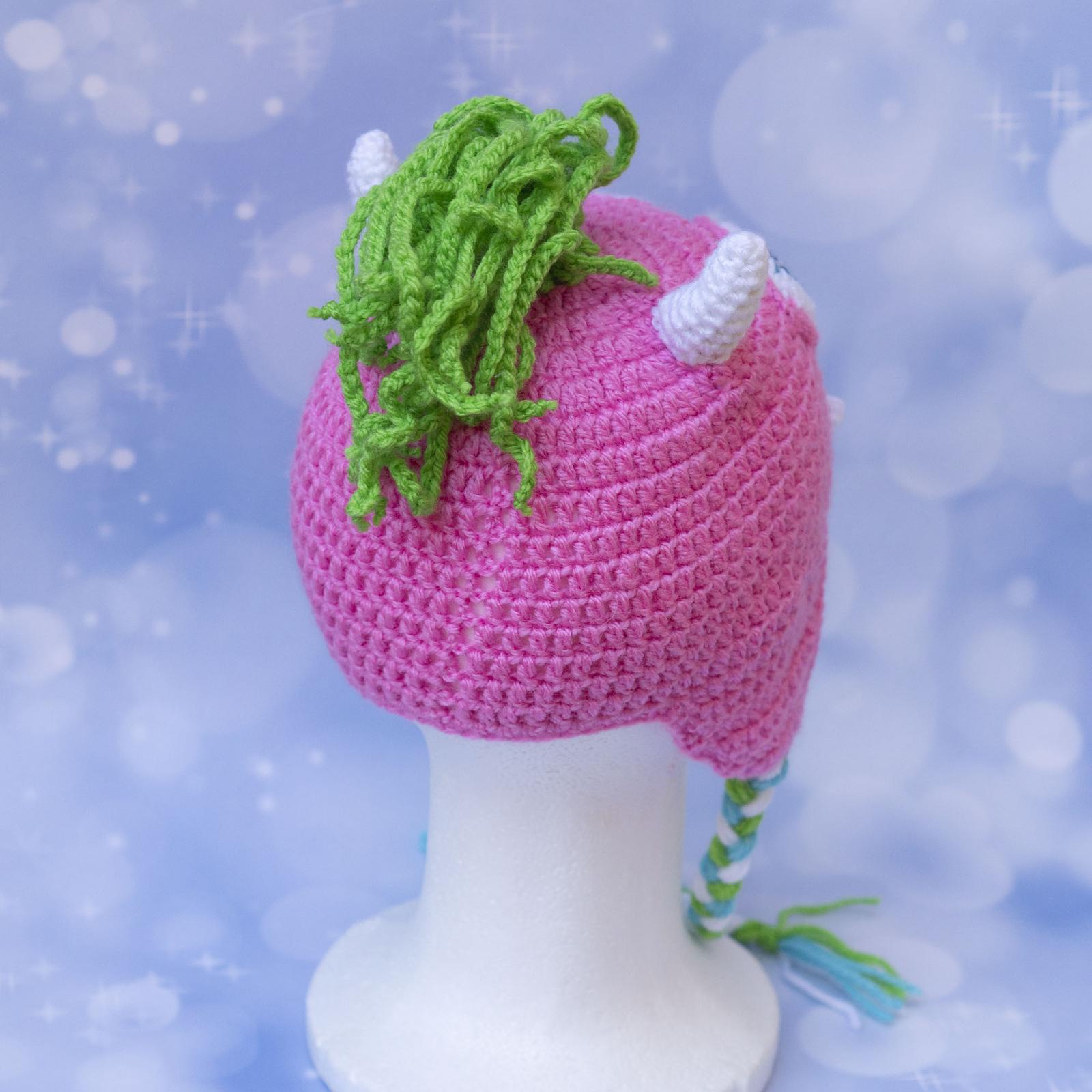 Pink monster Hat