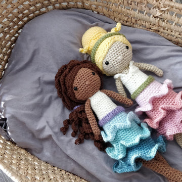 Bianca and Luna Dolls Crochet Amigurumi