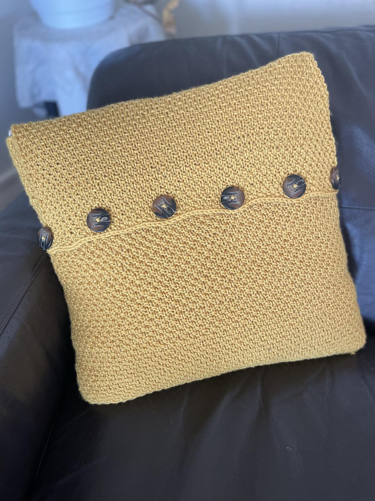 Mindful Knit Pillow