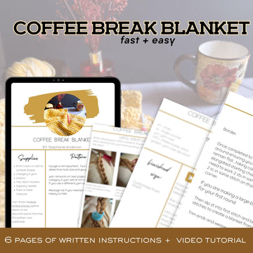 Coffee Break Blanket