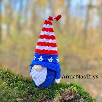 Patriotic gnome USA (boy2)