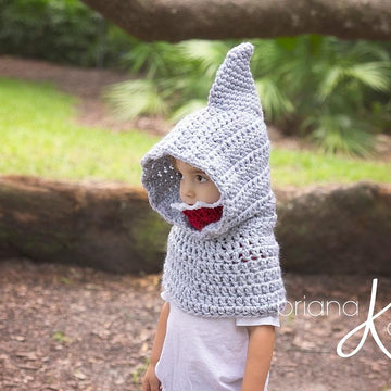 Shark Hooded Cowl