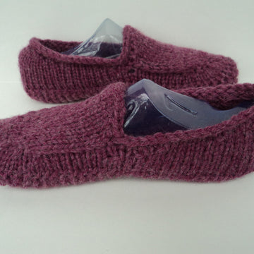 Womens Knit Loafer Slipper