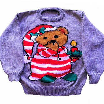 Christmas Bedtime Bear Jumper