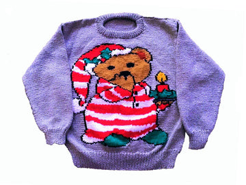 Christmas Bedtime Bear Jumper