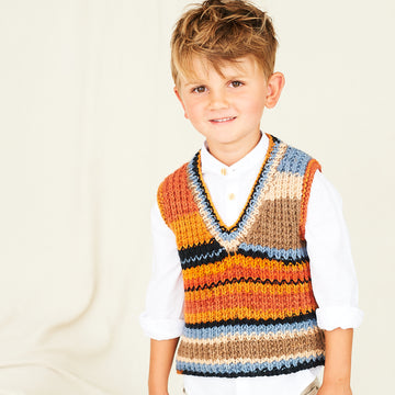 Tank Top & Sweater in Stylecraft Merry Go Round Chunky - 10045 - Downloadable PDF