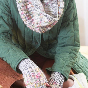 Sayre Cowl & Mitts in Berroco Ultra Wool & Artesia - Downloadable PDF