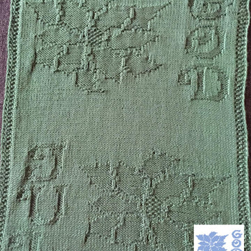 Nr. 317 – 19 – 4. Christmas Rose guest towel