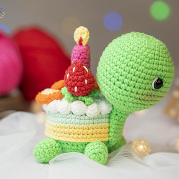 Birth Day Cake Turtle