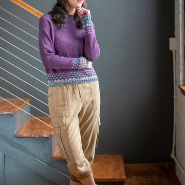 Zazel Sweater in Berroco Spree - Downloadable PDF