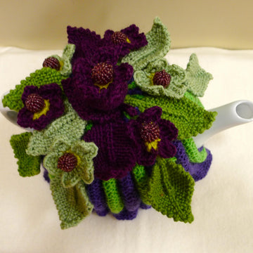 Wild Violets Tea Cosy