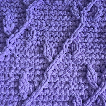 Diagonal Vines Blanket