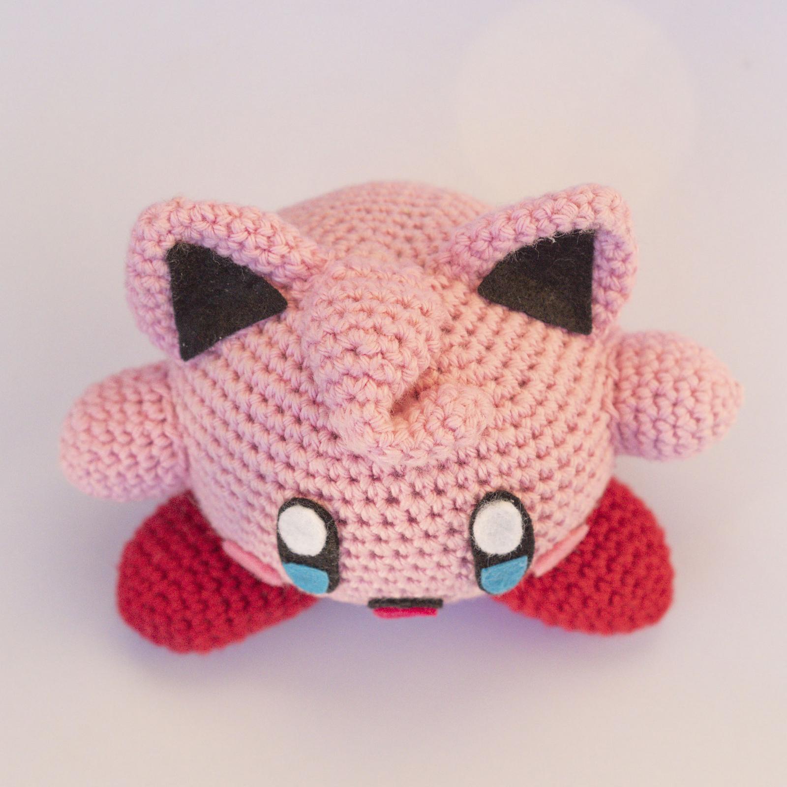 Jiggly Kirby Amigurumi