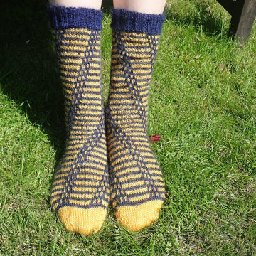 Corkscrew Feet Socks