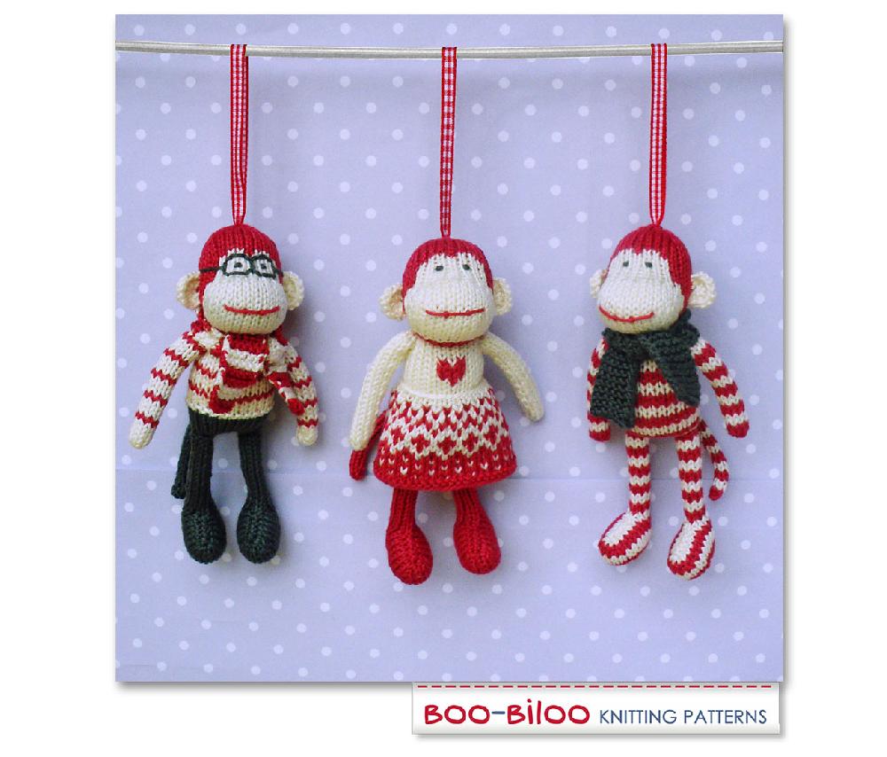 Mini Monkeys Christmas Ornament