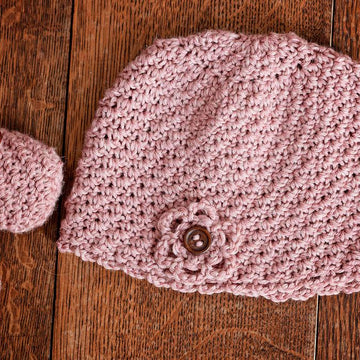 Baby Shoe and Hat set