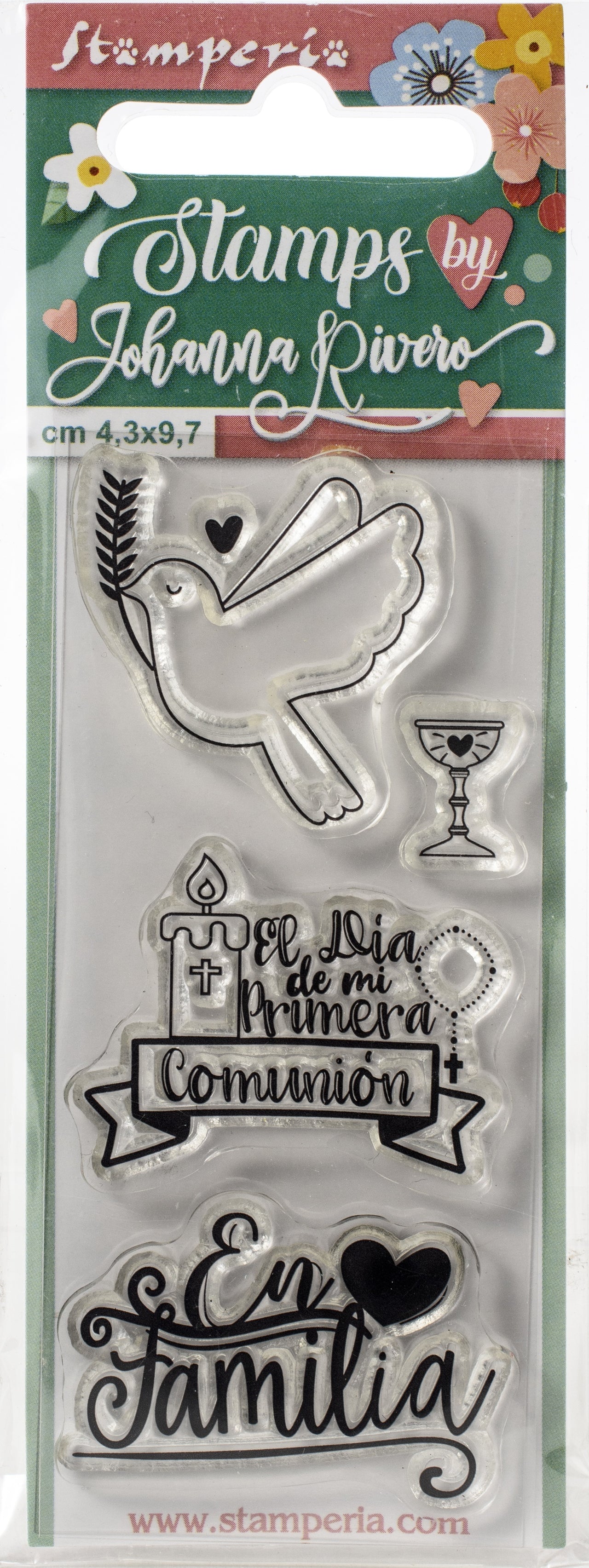 Stamperia Intl Stamperia Cling Stamps - En Familia X Johanna Rivero