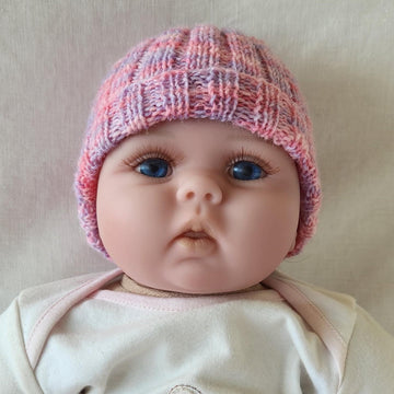 Brady - Babies 4ply rib beanie