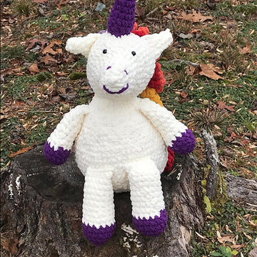 Mindy's Crochet Rainbow Unicorn