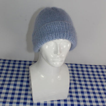 Mohair Beanie Hat Circular