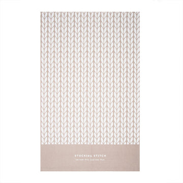 Debbie Bliss Stocking Stitch Tea Towel