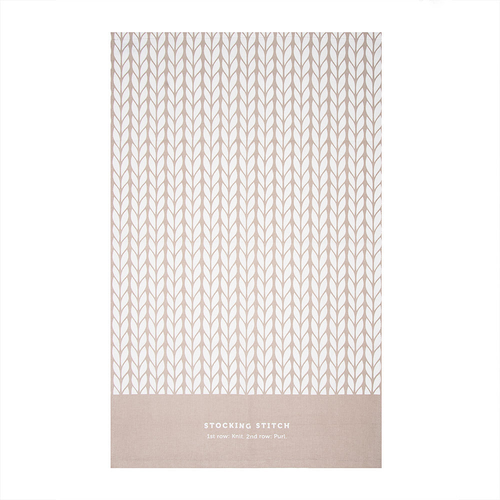 Debbie Bliss Stocking Stitch Tea Towel