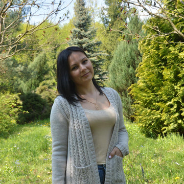 Willow leaves cardigan