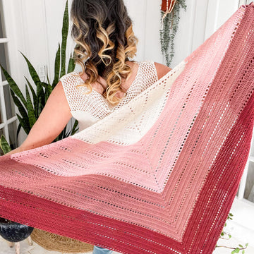 Pretty in Pink Triangle Crochet Pattern