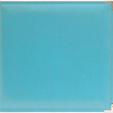 We R Memory Keepers We R Classic Leather D-Ring Album 12"X12" - Aqua
