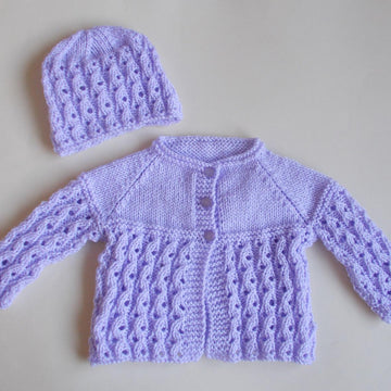 Lilac Blossom Baby Set