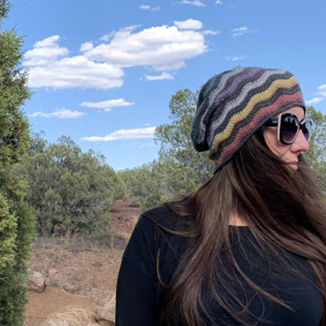 Chevron Beanies ~ 2 Ways