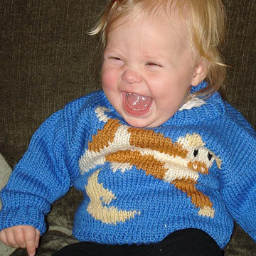 Cow Jumped Over the Moon Sweater to Knit
