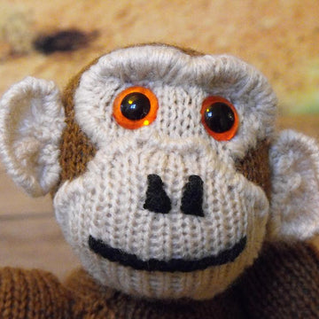 Chester the Chimpanzee Toy Knitting Pattern