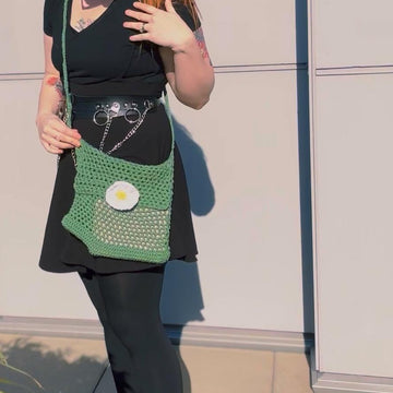 Daisy Mesh Bag