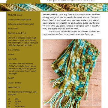 Lucky Charm Scarf