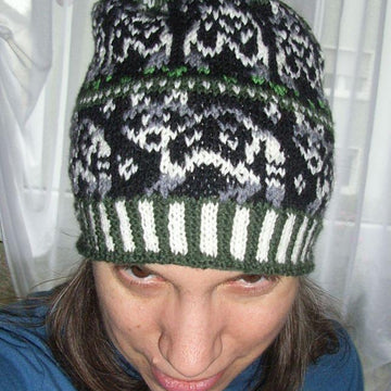 Raccoon beanie